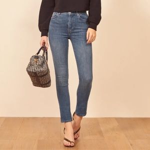 Reformation Harper High Rise Skinny Jean in Darwin